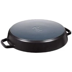 Staub Paella-Pfanne 34 Cm, Gusseisen, Schwarz -Staub 40511 073 0 2