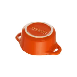 Staub Mini Cocotte 10 Cm, Rund, Orange, Keramik -Staub 40511 085 0 5