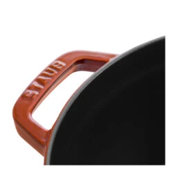 Staub Cocotte 26 Cm, Rund, Zimt, Gusseisen -Staub 40511 295 0 6