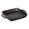 Staub Grillpfanne 23 X 23 Cm, Gusseisen, Schwarz -Staub 40511 728 0 1