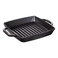 Staub Grillpfanne 23 X 23 Cm, Gusseisen, Schwarz