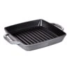 Staub Grillpfanne 23 X 23 Cm, Gusseisen, Graphit-Grau -Staub 40511 729 0 1