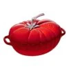 Staub Cocotte 25 Cm, Tomate, Kirsch-Rot, Gusseisen -Staub 40511 774 0 1