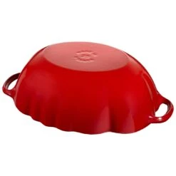Staub Cocotte 25 Cm, Tomate, Kirsch-Rot, Gusseisen -Staub 40511 774 0 3