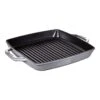 Staub Grillpfanne 33 X 33 Cm, Gusseisen, Graphit-Grau -Staub 40511 785 0 1