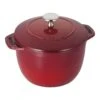 Staub Reis-Cocotte 16 Cm, Rund, Kirsch-Rot, Gusseisen -Staub 40511 828 0 1