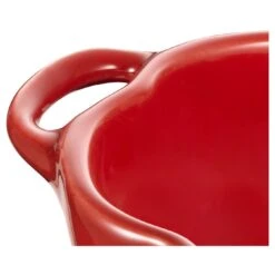 Staub Cocotte 16 Cm, Tomate, Kirsch-Rot, Keramik -Staub 40511 855 0 4