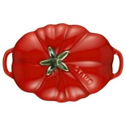 Staub Cocotte 16 Cm, Tomate, Kirsch-Rot, Keramik -Staub 40511 855 0 5