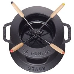 Staub Fondue Set 16 Cm, Schwarz -Staub 40511 970 0 3
