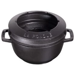 Staub Fondue Set 18 Cm, Schwarz -Staub 40511 971 0 1