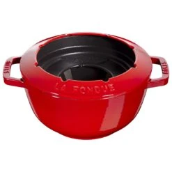 Staub Fondue Set 20 Cm, Kirsch-Rot -Staub 40511 975 0 2