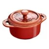 Staub Mini Cocotte 10 Cm, Rund, Antik-Kupfer, Keramik -Staub 40511 999 0 3