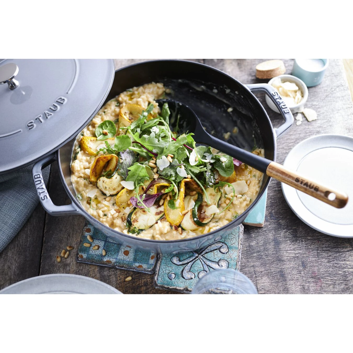 Staub Servierlöffel, 31 Cm, Silikon 7 Staub Servierlöffel, 31 Cm, Silikon – Bild 5