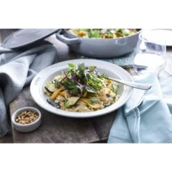 Staub Teller 24 Cm, Keramik, Weisser Trüffel -Staub 424414245