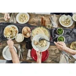 Staub Cocotte 28 Cm, Rund, Kirsch-Rot, Gusseisen -Staub 424418232