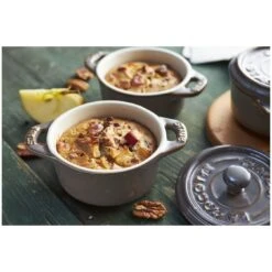 Staub Mini Cocotte 10 Cm, Rund, Antik-Grau, Keramik 9 Staub Mini Cocotte 10 Cm, Rund, Antik-Grau, Keramik -Staub 424421812