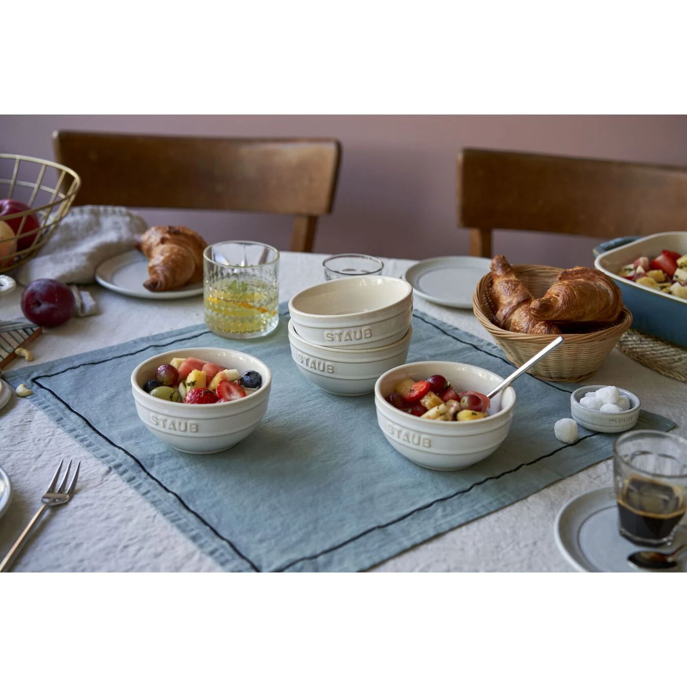 Staub Schüssel 14 Cm, Keramik, Elfenbein-Weiß 7 Staub Schüssel 14 Cm, Keramik, Elfenbein-Weiß – Bild 5