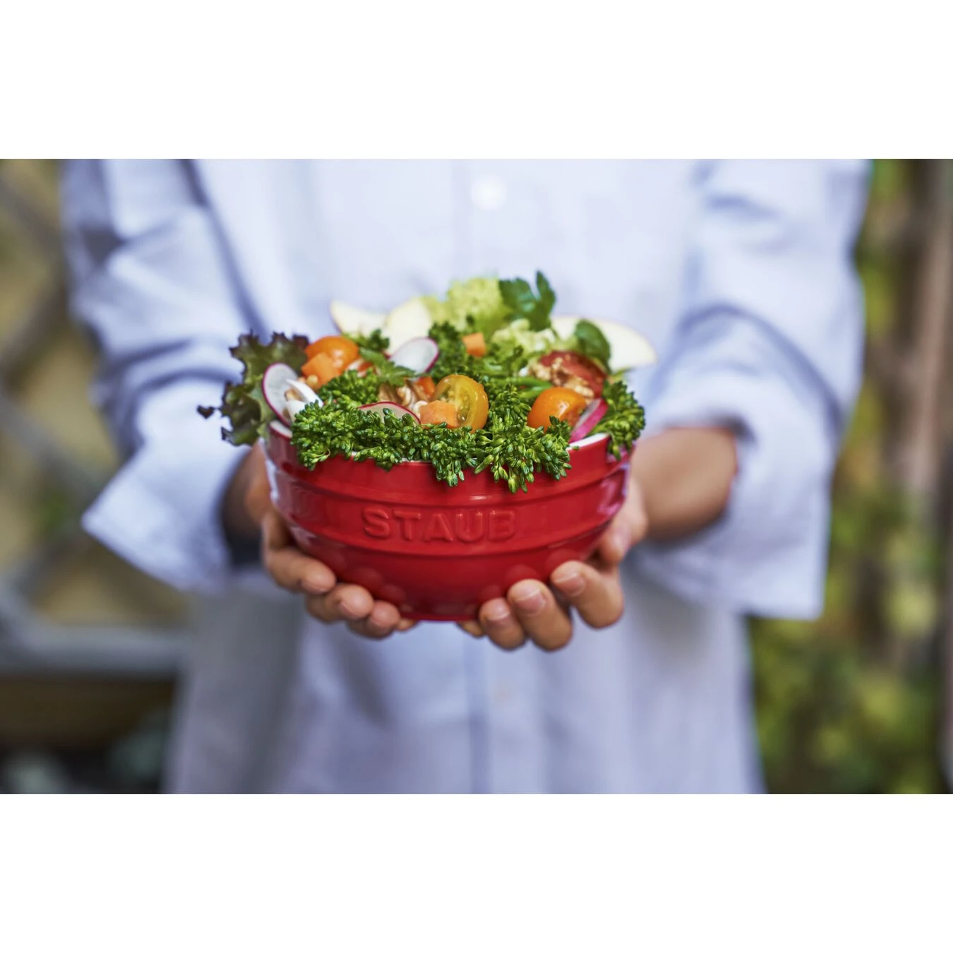 Staub Schüssel 14 Cm, Keramik, Kirsch-Rot 4 Staub Schüssel 14 Cm, Keramik, Kirsch-Rot – Bild 2