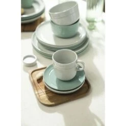 Staub Teller Flach 15 Cm, Keramik, Salbeigrün 11 Staub Teller Flach 15 Cm, Keramik, Salbeigrün -Staub 750044303