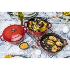 Staub Kochtopfset 3-tlg, Gusseisen -Staub 750050191
