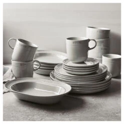 Staub Teller 25 Cm, Keramik, Weisser Trüffel -Staub 750050886