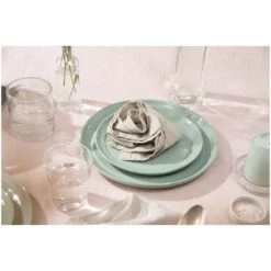 Staub Teller Flach 20 Cm, Keramik, Salbeigrün -Staub 750052313